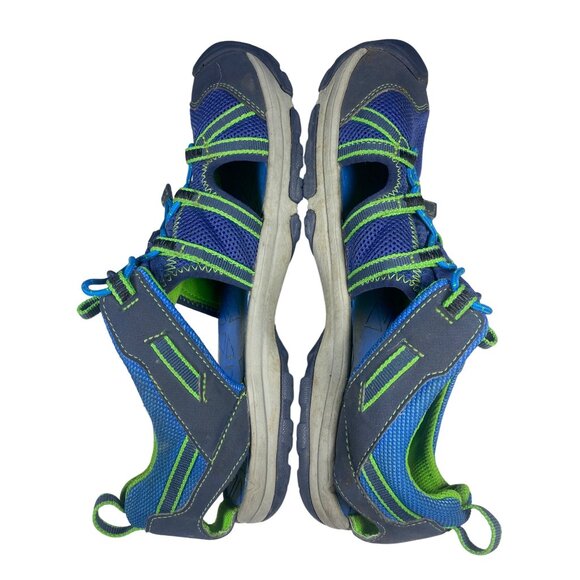 TEVA Manatee Sandals US7 EU40 Hiking Waterproof Outdoors Blue Green EUC - Picture 5 of 9